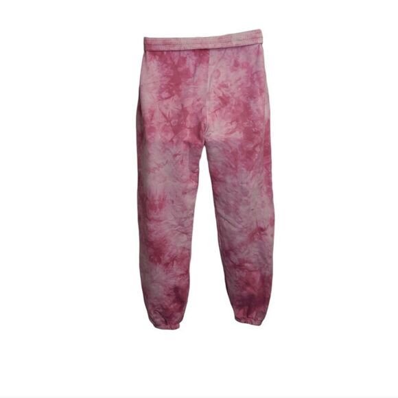 SAMII RYAN pink rose blend tie dye relaxed everyday‎ jogger sweatpants M - Picture 4 of 13